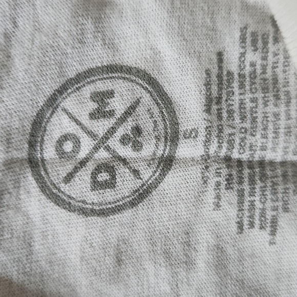 DOM White graphic Tee short sleeves size S - Picture 4 of 10